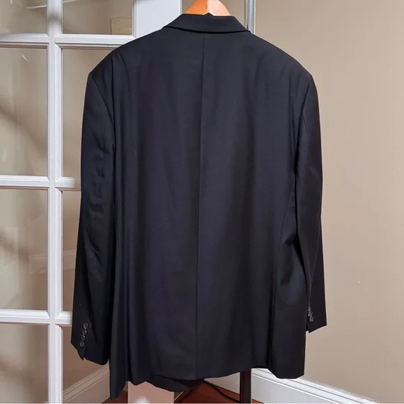 Lauren Ralph Lauren Elegant 100% Wool Black Blazer